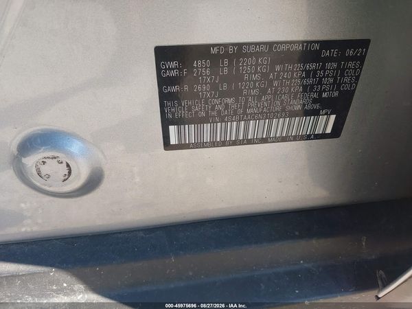 2022 SUBARU OUTBACK Base