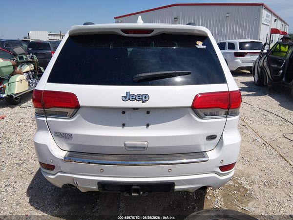 2016 JEEP GRAND CHEROKEE OVERLAND — I119