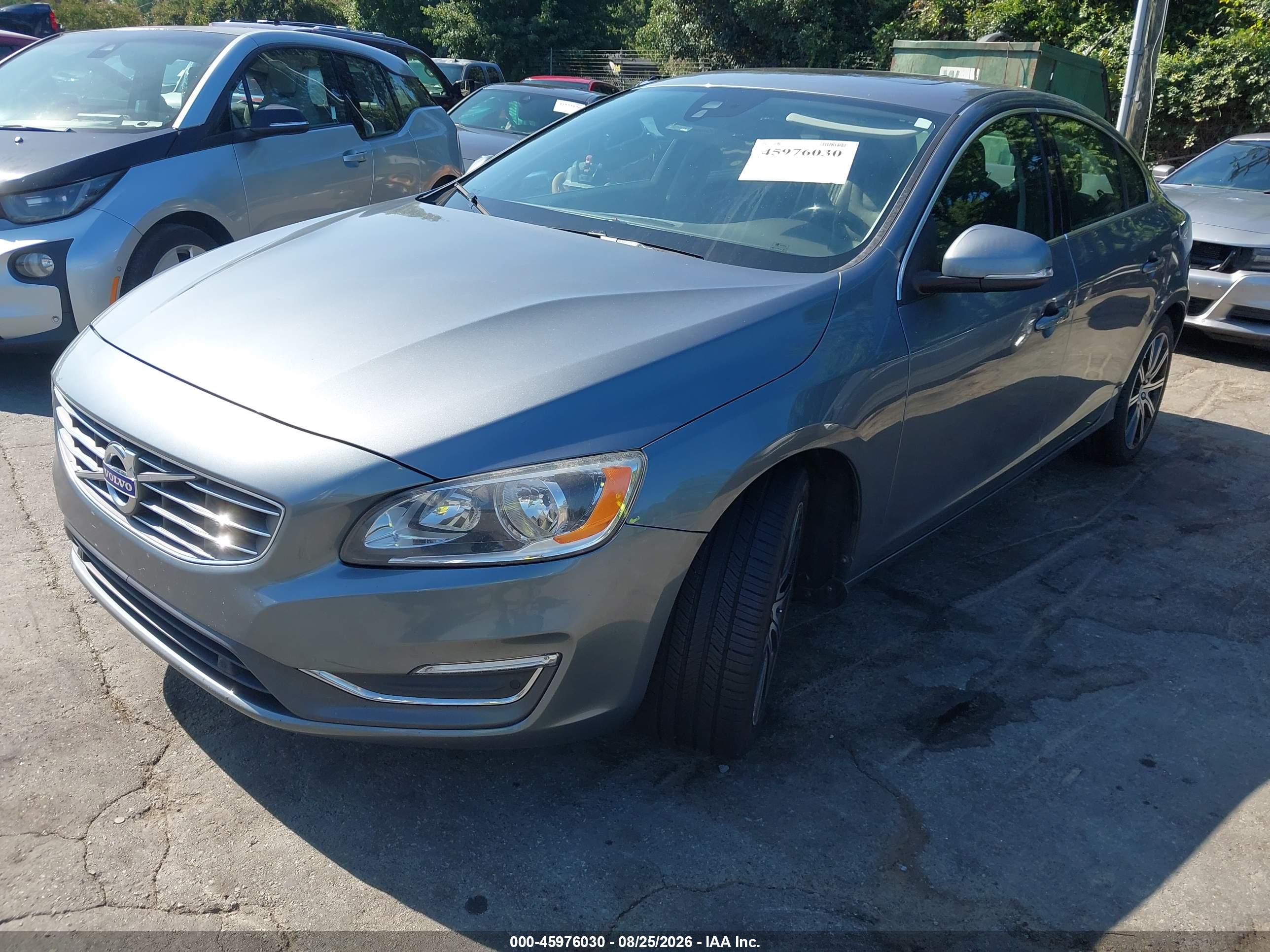2016 VOLVO S60 INSCRIPTION T5 DRIVE-E PREMIER — I2