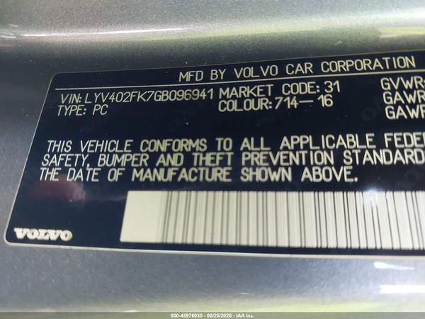 2016 VOLVO S60 INSCRIPTION T5 DRIVE-E PREMIER — I9