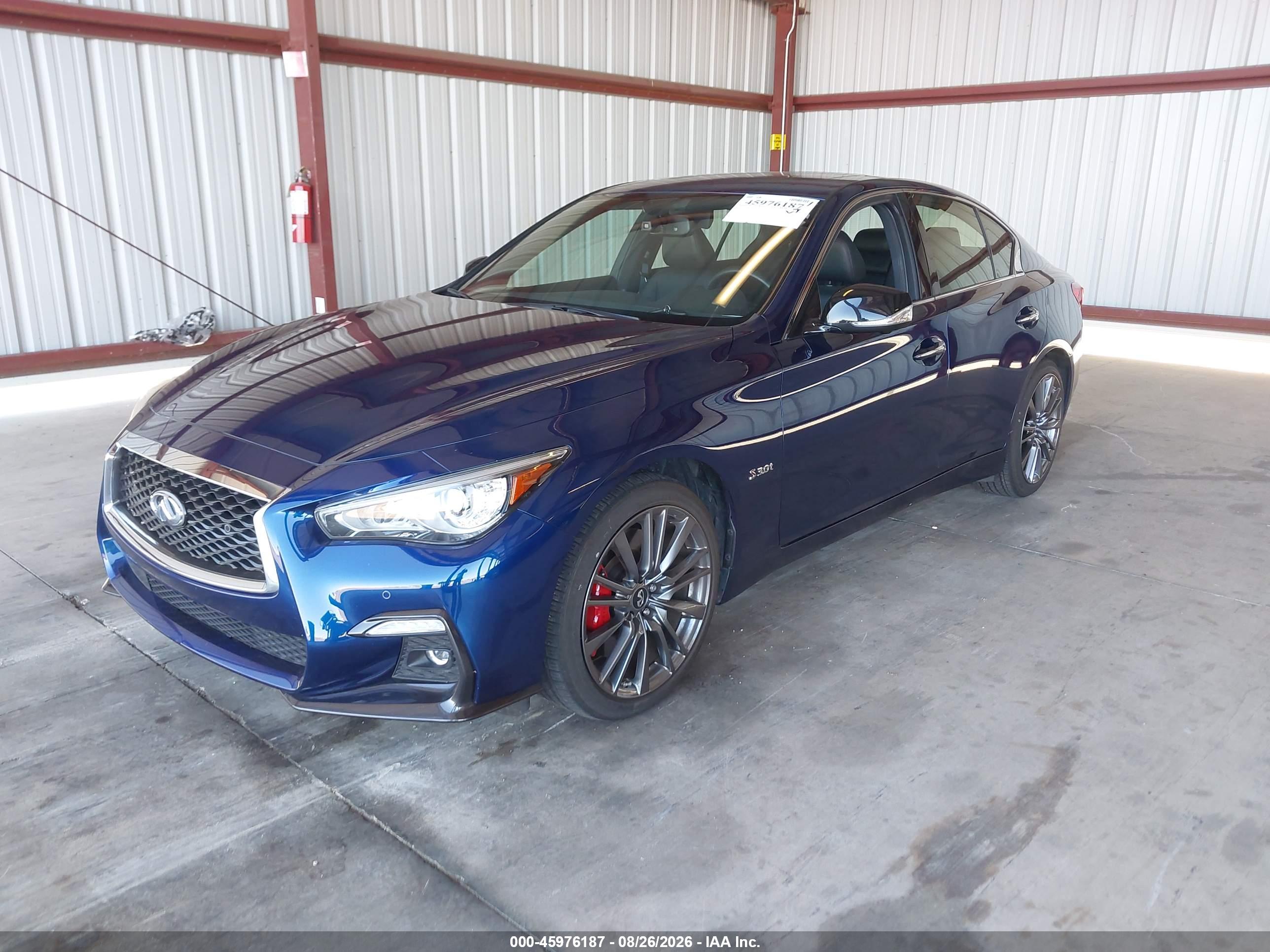 2018 INFINITI Q50 3.0T RED SPORT 400 — I2