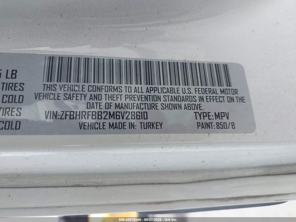 2021 RAM PROMASTER CITY TRADESMAN SLT