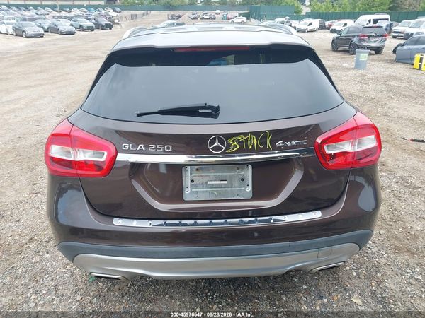 2016 MERCEDES-BENZ GLA 250 4MATIC