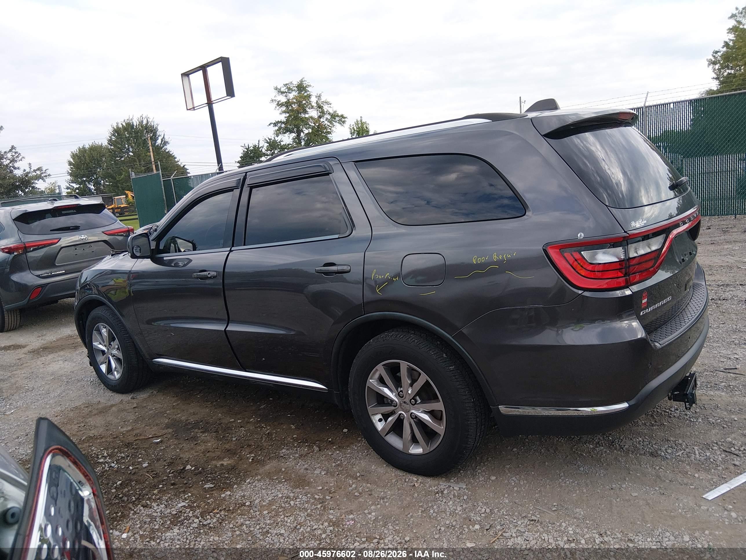 2015 DODGE DURANGO LIMITED