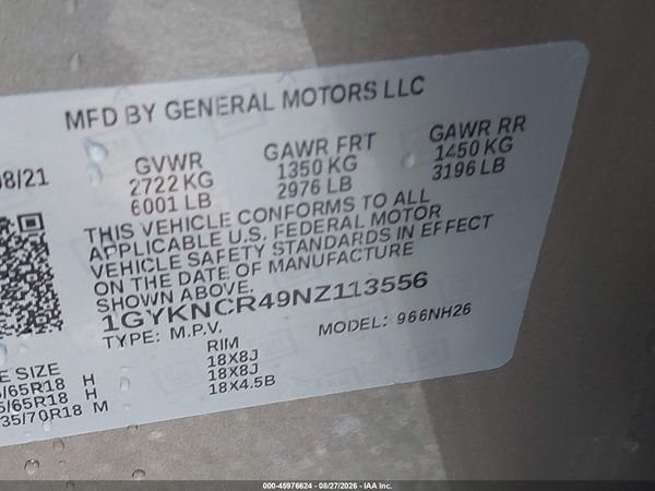 2022 CADILLAC XT5 FWD PREMIUM LUXURY
