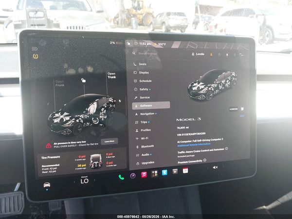 2023 TESLA MODEL 3 REAR-WHEEL DRIVE — I7