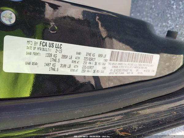 2015 DODGE GRAND CARAVAN SE PLUS