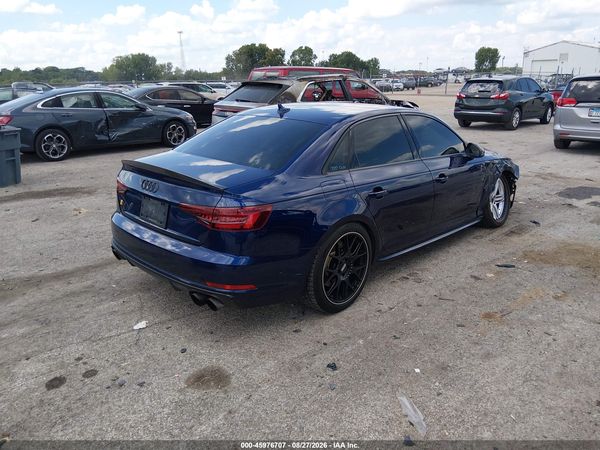 2018 AUDI S4 3.0T PREMIUM PLUS — I4