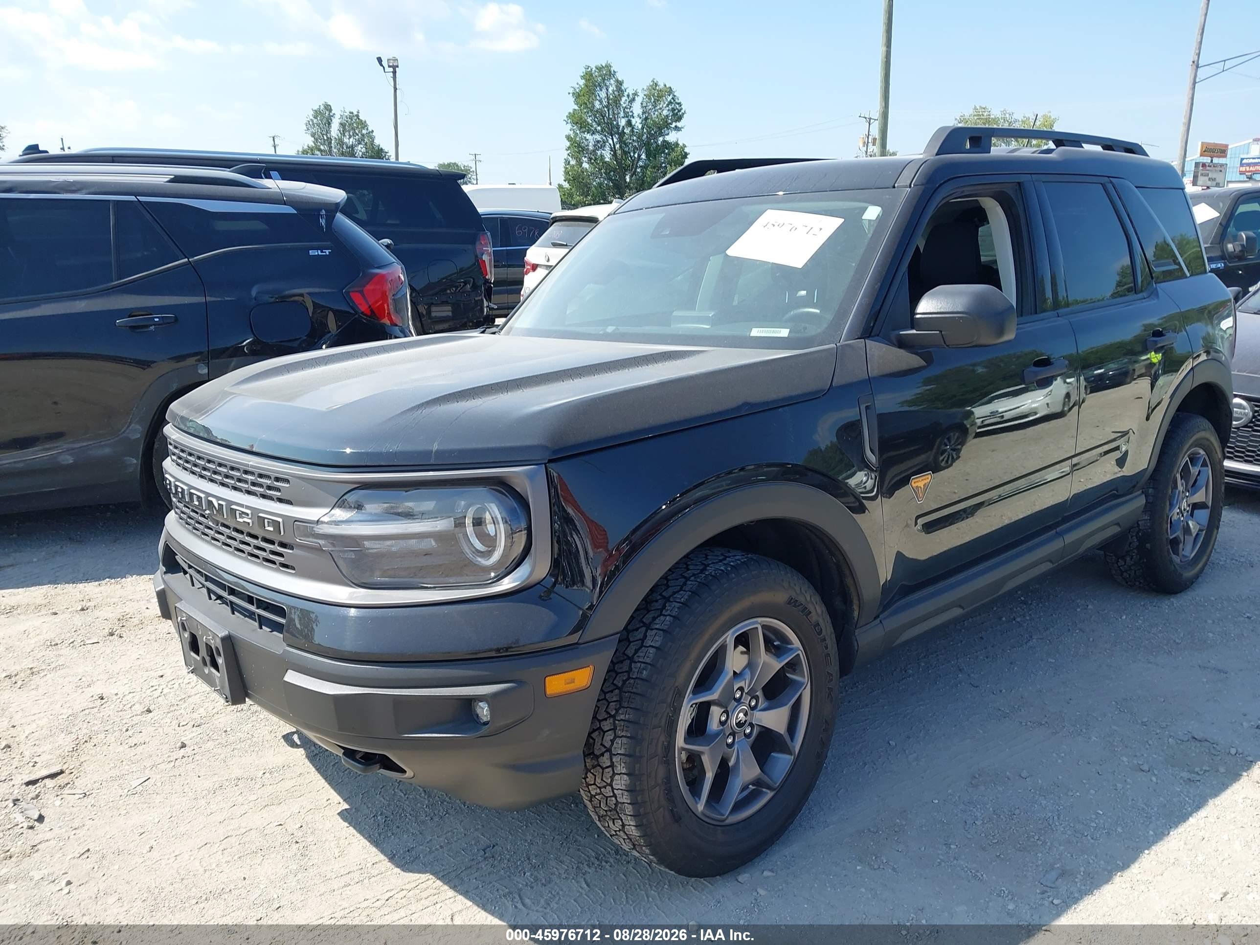 2023 FORD BRONCO SPORT BADLANDS — I2