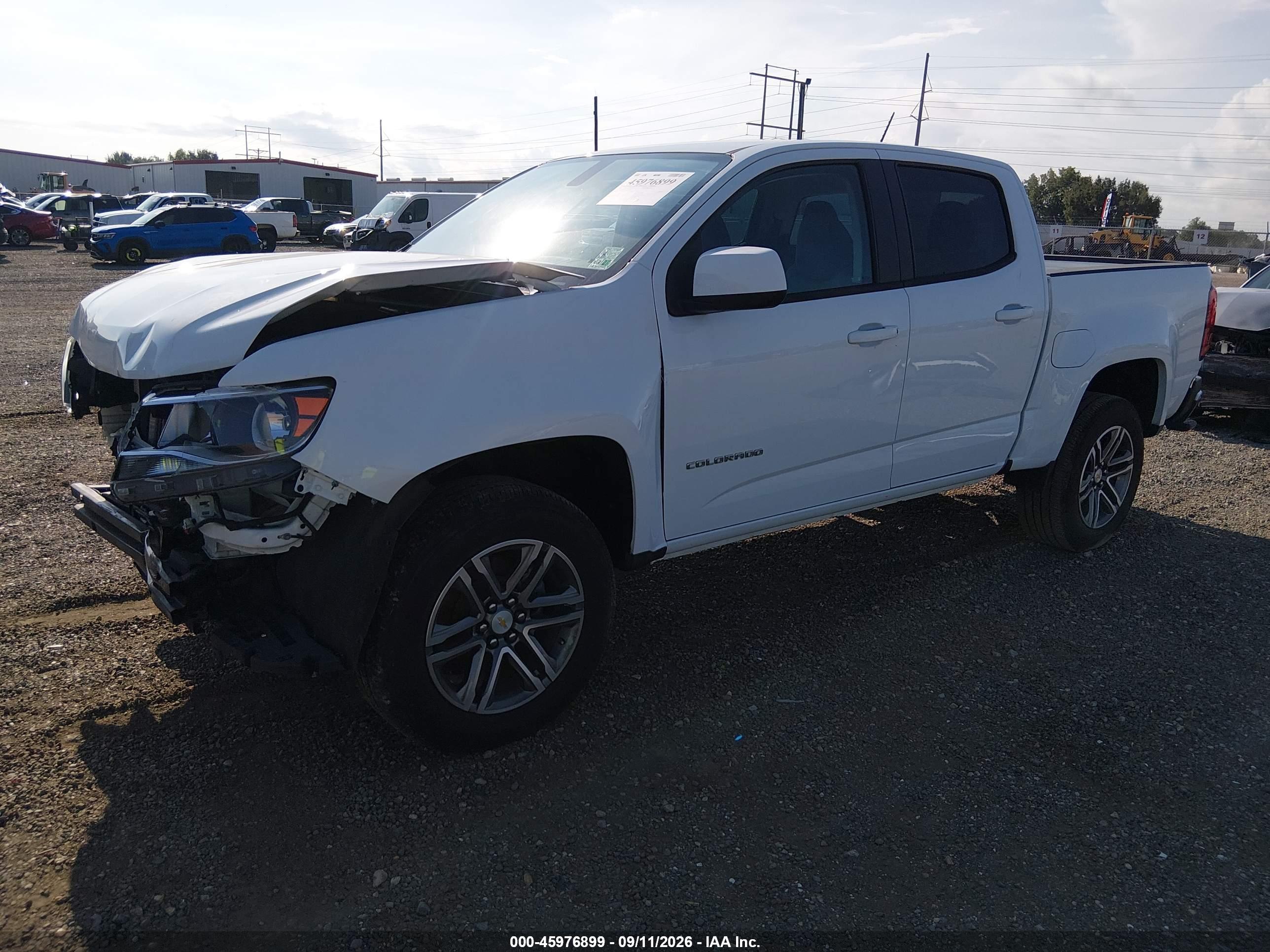 2022 CHEVROLET COLORADO 2WD  SHORT BOX WT — I2