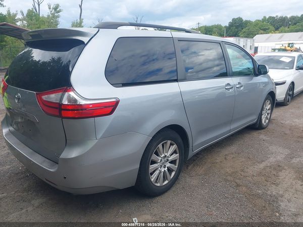 2016 TOYOTA SIENNA XLE 7 PASSENGER