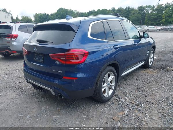 2021 BMW X3 XDRIVE30I — I4