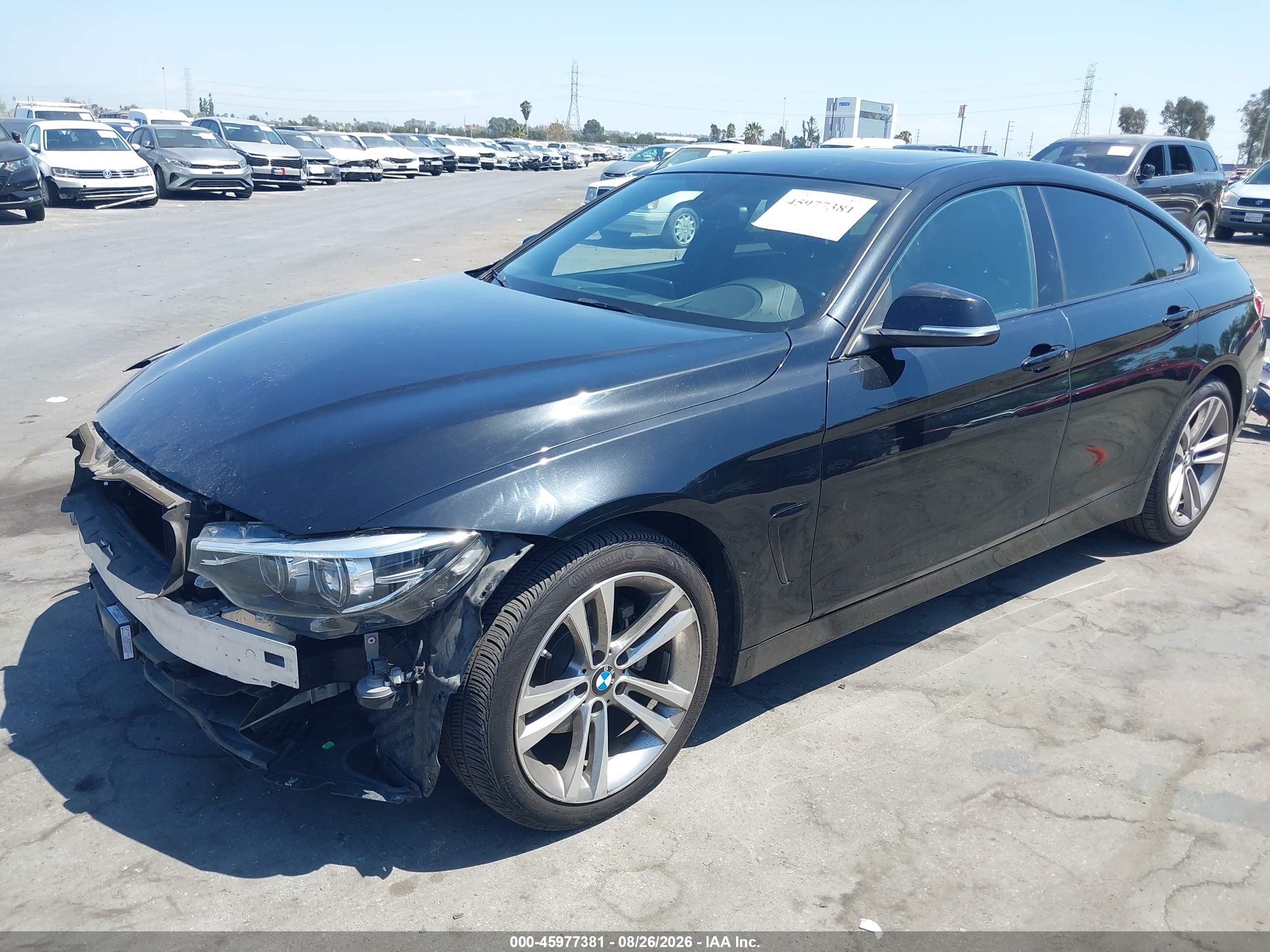 2018 BMW 430I GRAN COUPE — I2