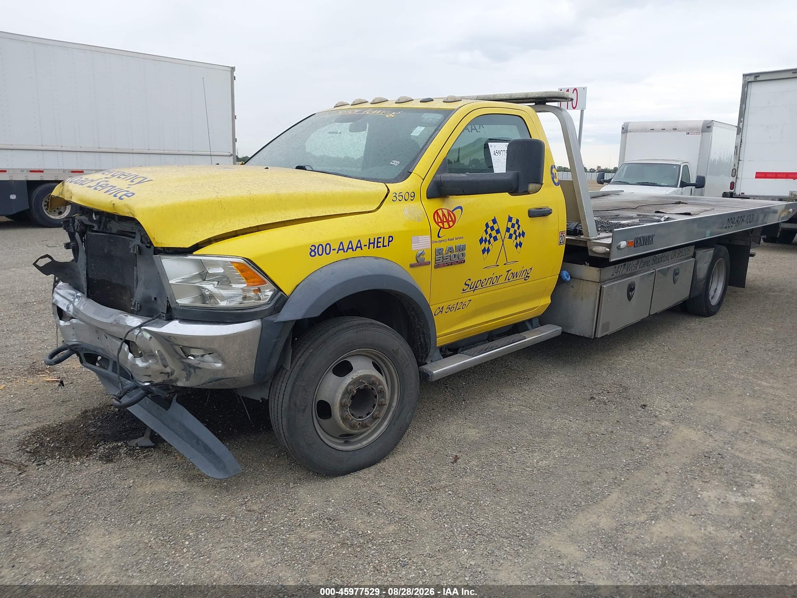 2018 RAM 5500 CHASSIS TRADESMAN/SLT — I2