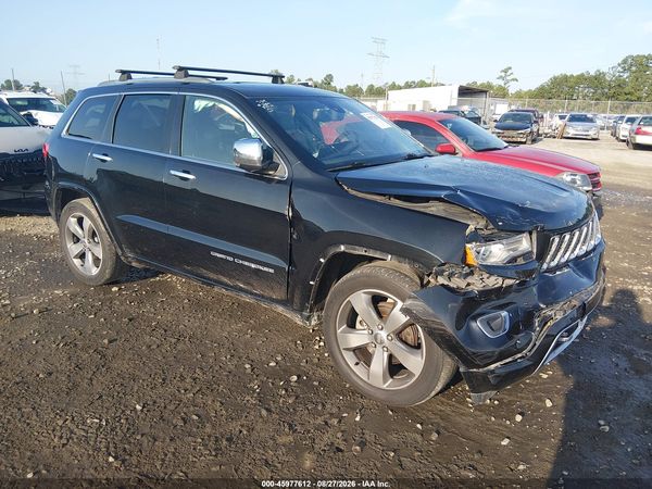 2016 JEEP GRAND CHEROKEE OVERLAND — I1