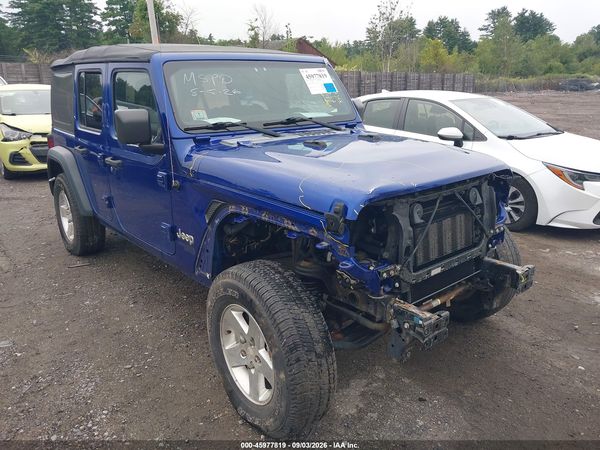 2018 JEEP WRANGLER UNLIMITED SPORT 4X4 — I1