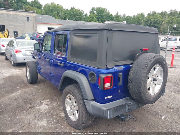 2018 JEEP WRANGLER UNLIMITED SPORT 4X4 — I3