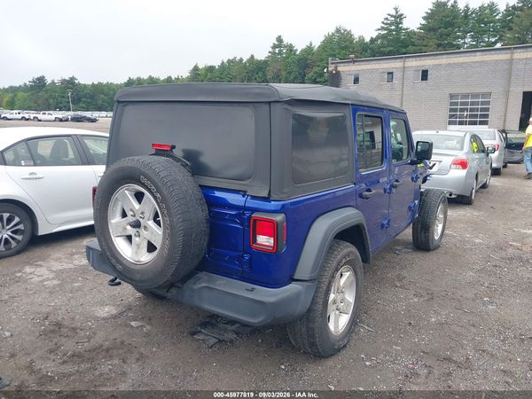 2018 JEEP WRANGLER UNLIMITED SPORT 4X4 — I4