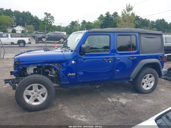 2018 JEEP WRANGLER UNLIMITED SPORT 4X4 — I117