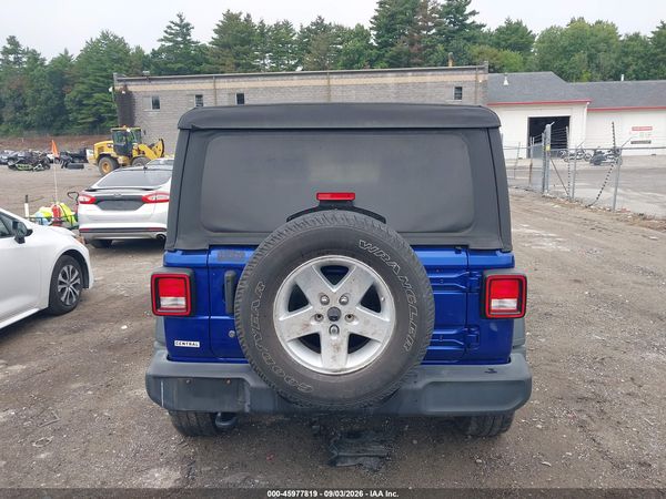 2018 JEEP WRANGLER UNLIMITED SPORT 4X4 — I119