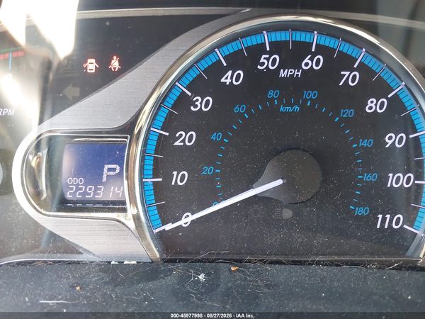 2012 TOYOTA SIENNA XLE 7 PASSENGER