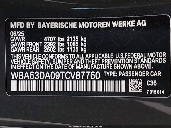 2026 BMW 430I XDRIVE — I9