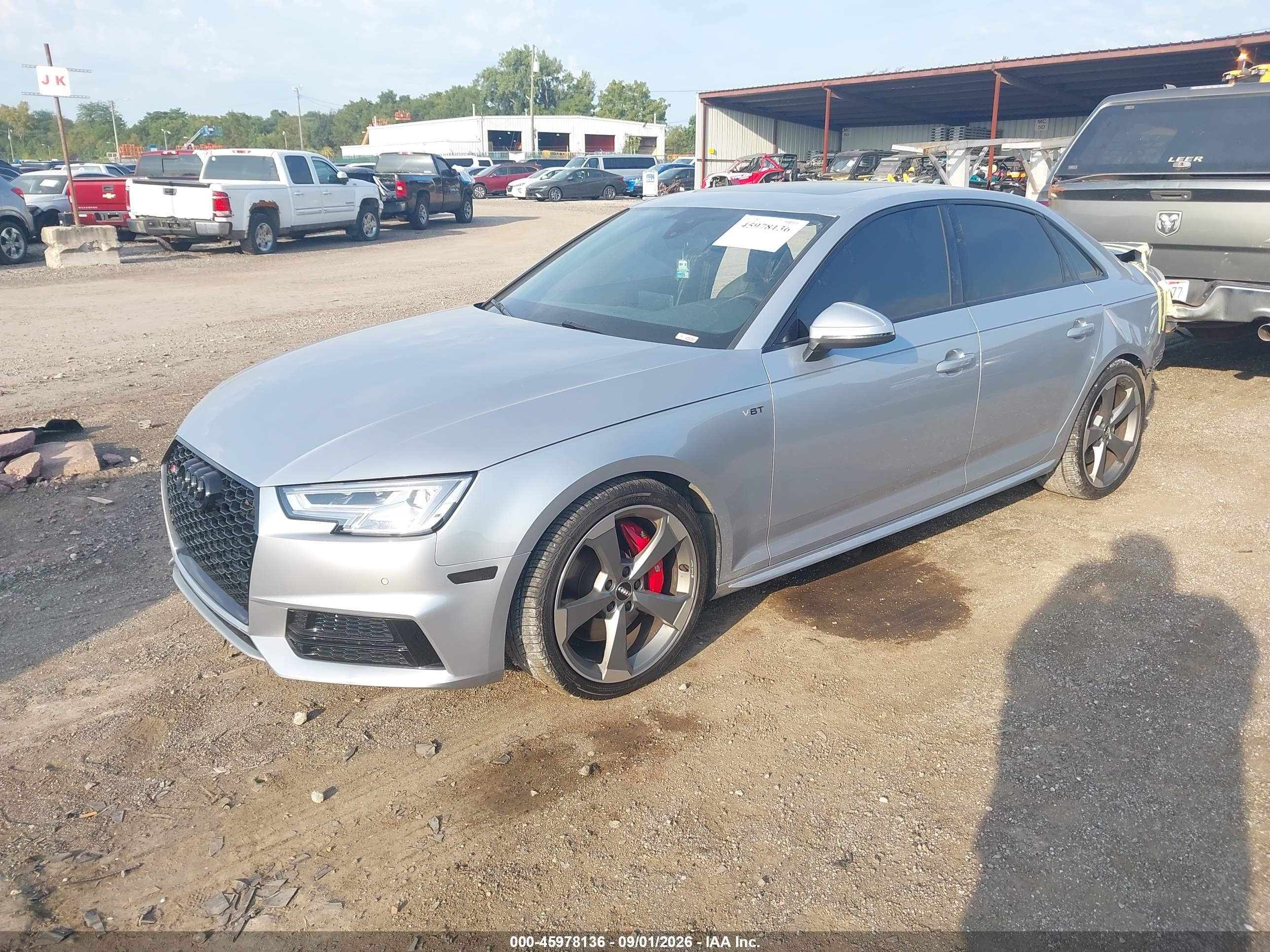 2018 AUDI S4 3.0T PREMIUM PLUS — I2
