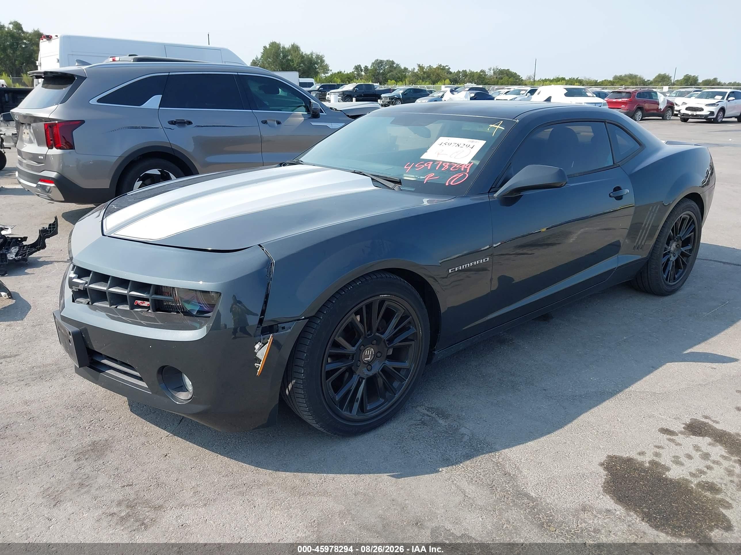 2013 CHEVROLET CAMARO 2LT — I2