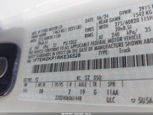 2024 FORD F-150 STX — I9
