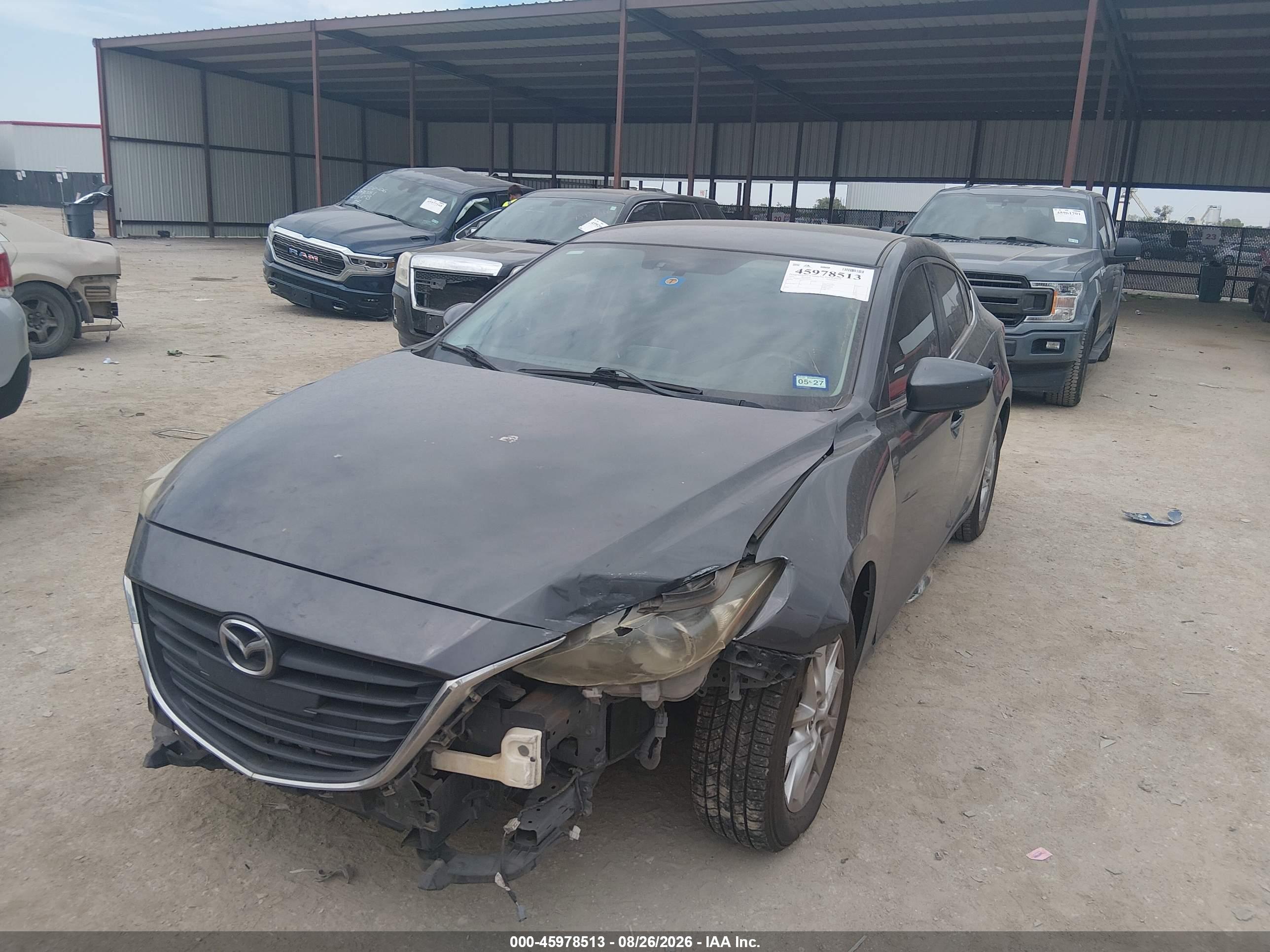2016 MAZDA MAZDA3 I SPORT — I2