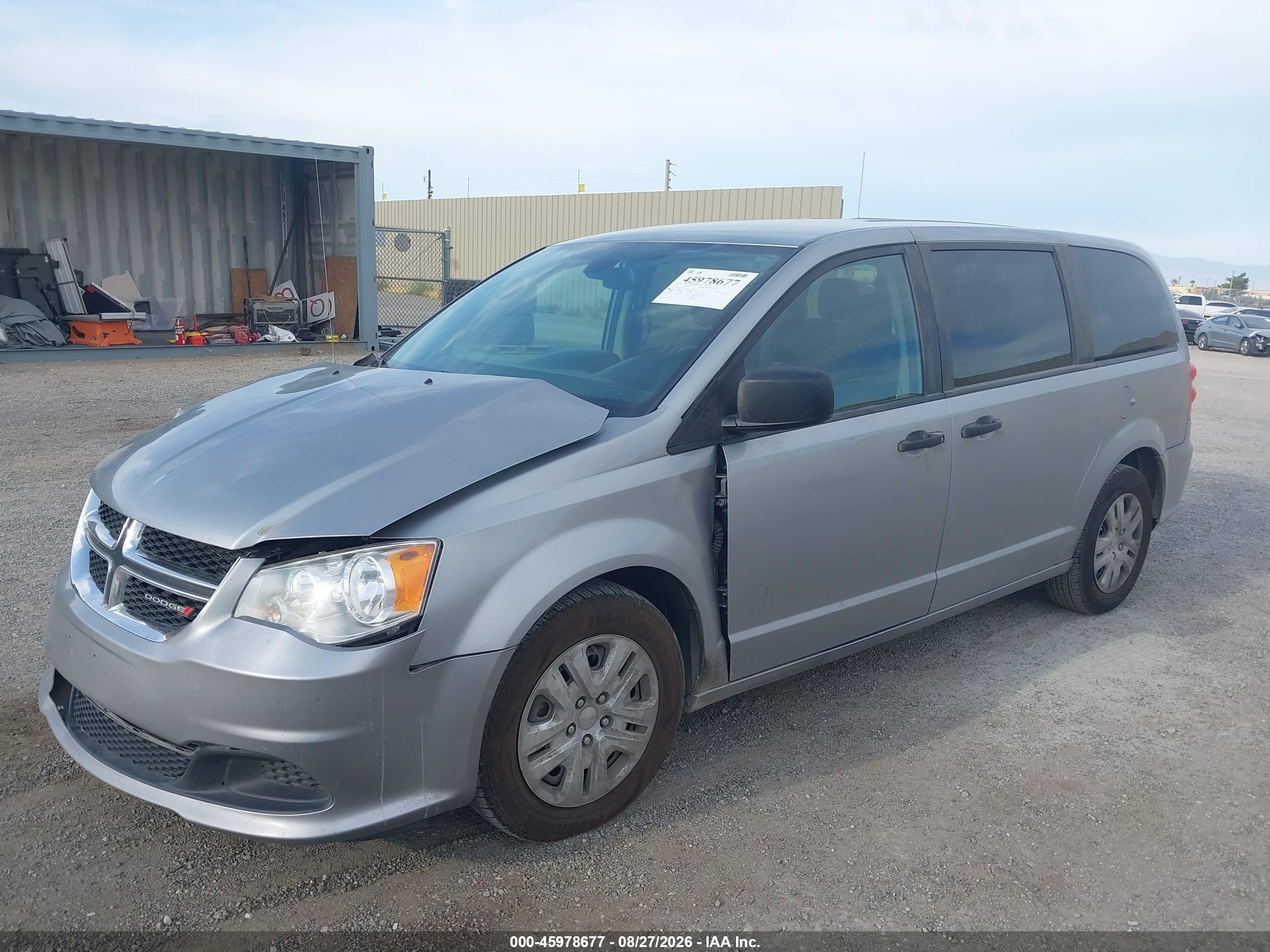 2019 DODGE GRAND CARAVAN SE — I2