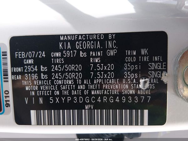 2024 KIA TELLURIDE EX X-LINE — I9
