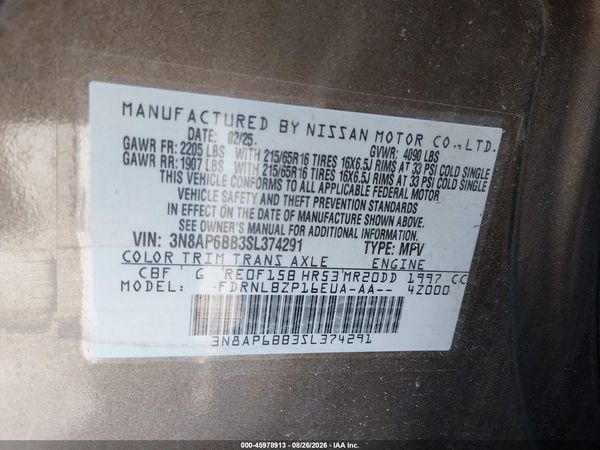 2025 NISSAN KICKS S — I9