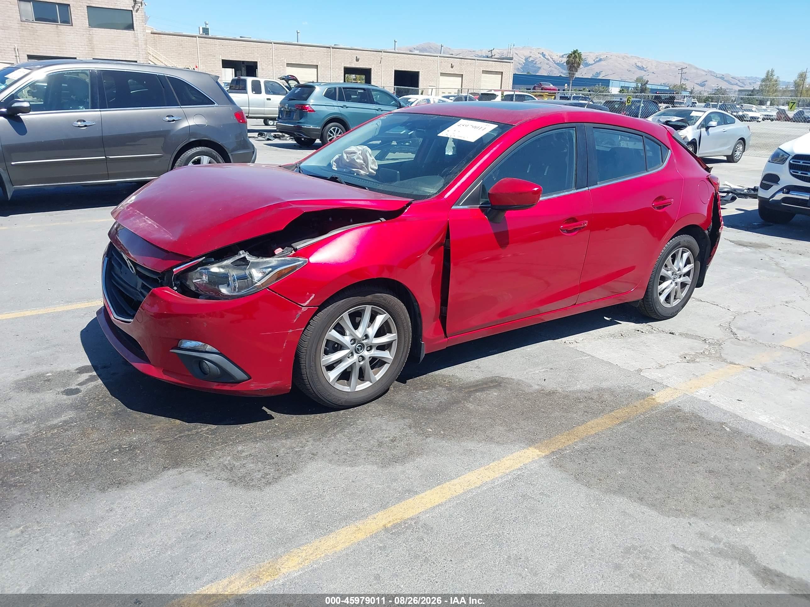2016 MAZDA MAZDA3 I TOURING — I2