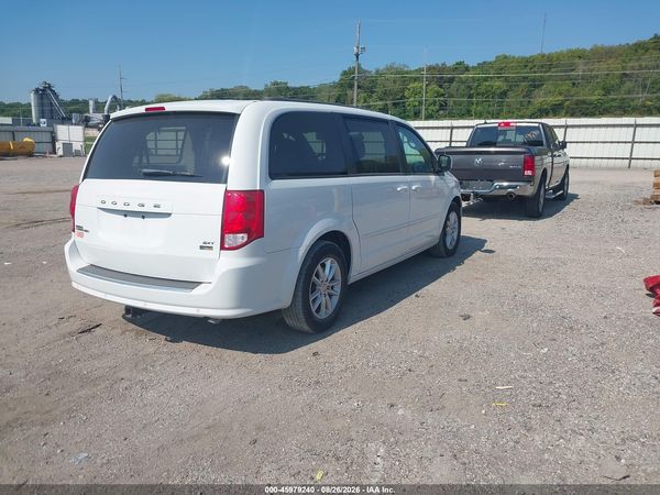 2016 DODGE GRAND CARAVAN SXT — I4
