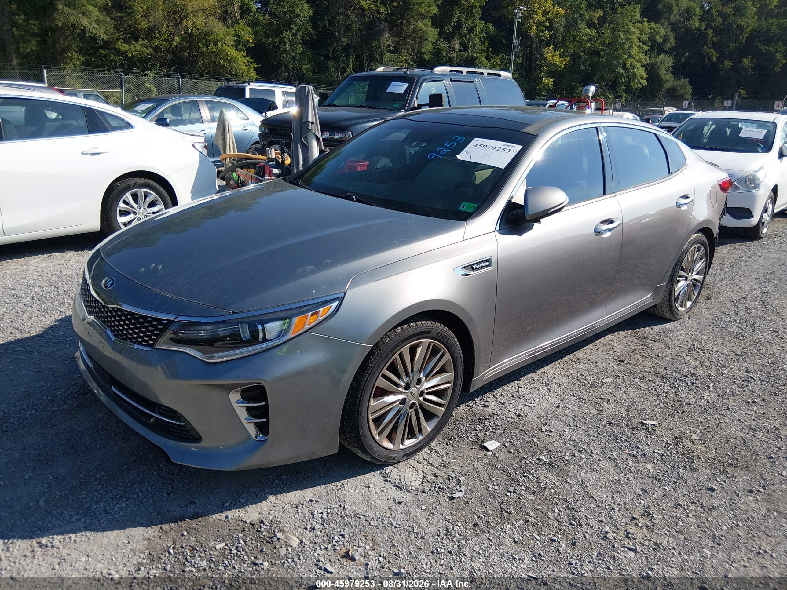 2016 KIA OPTIMA SXL TURBO — I2