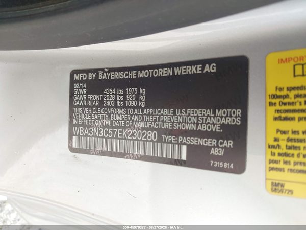 2014 BMW 428I