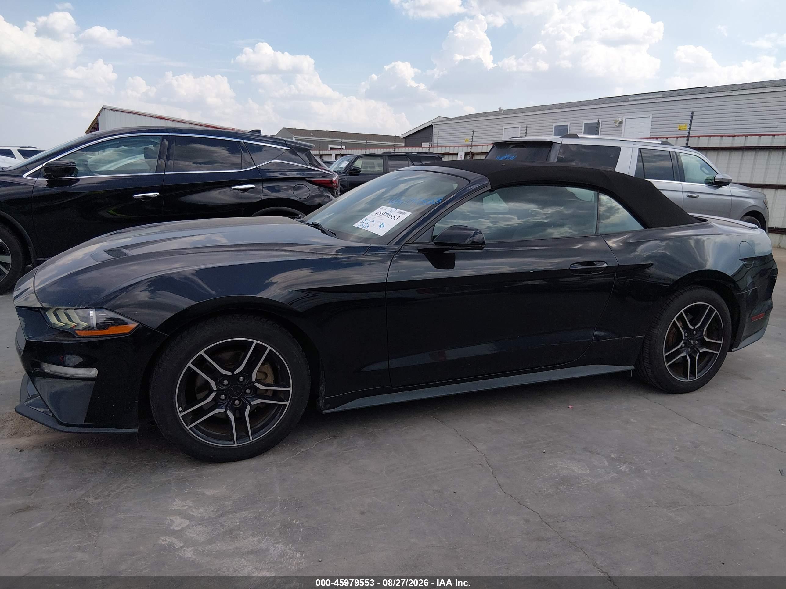 2018 FORD MUSTANG ECOBOOST PREMIUM
