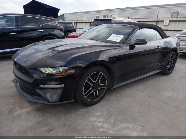 2018 FORD MUSTANG ECOBOOST PREMIUM