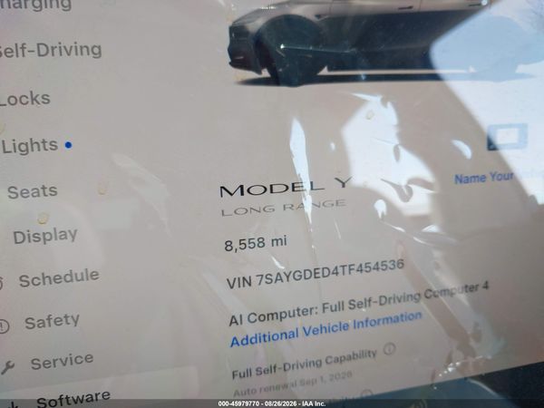2026 TESLA MODEL Y — I6