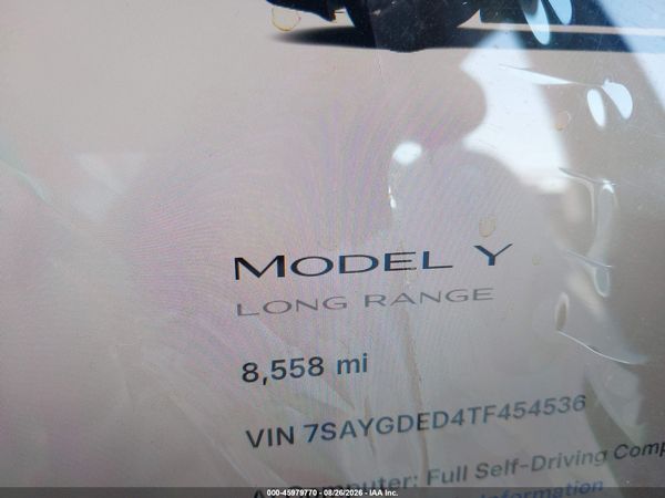 2026 TESLA MODEL Y — I118