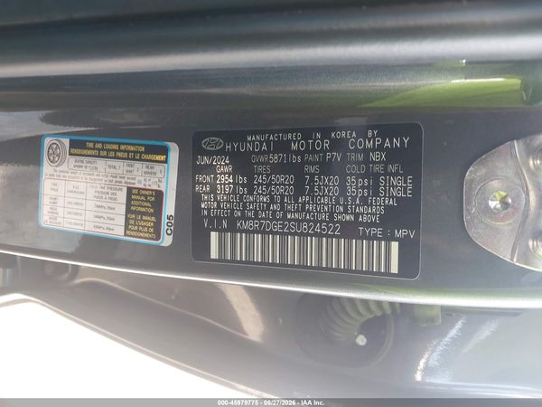 2025 HYUNDAI PALISADE CALLIGRAPHY — I9