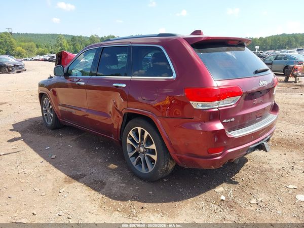2017 JEEP GRAND CHEROKEE OVERLAND 4X4 — I3