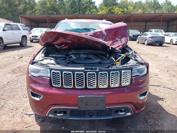 2017 JEEP GRAND CHEROKEE OVERLAND 4X4 — I6