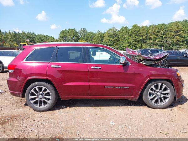 2017 JEEP GRAND CHEROKEE OVERLAND 4X4 — I116
