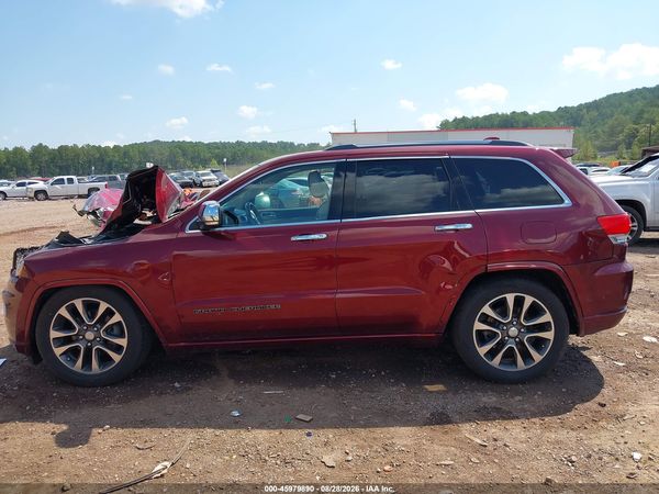 2017 JEEP GRAND CHEROKEE OVERLAND 4X4 — I117