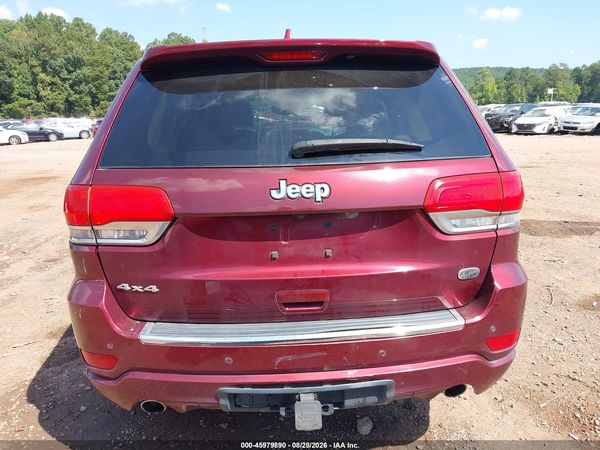 2017 JEEP GRAND CHEROKEE OVERLAND 4X4 — I119