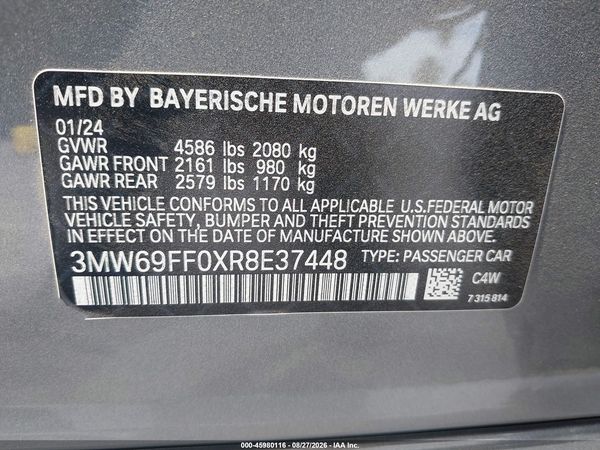 2024 BMW 330I — I9