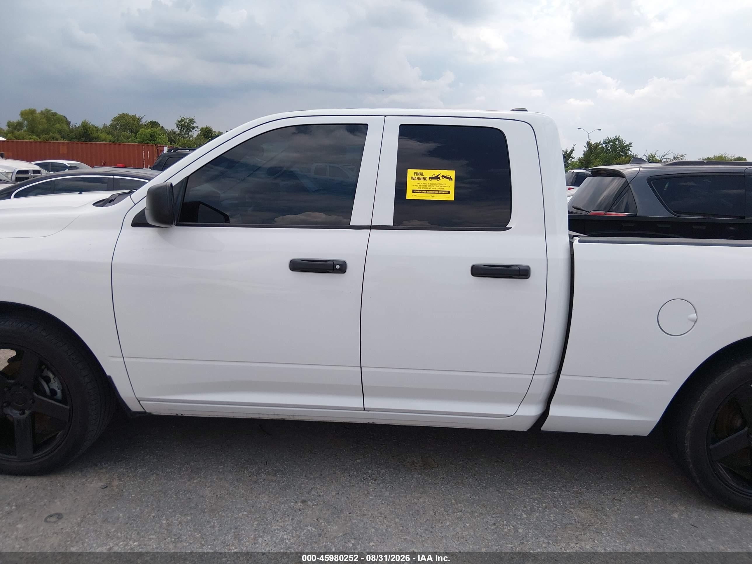 2017 RAM 1500 TRADESMAN  4X2 6'4 BOX
