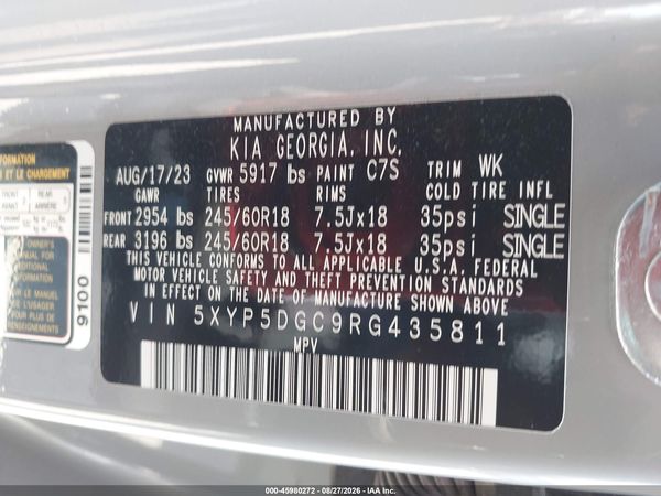 2024 KIA TELLURIDE SX PRESTIGE X-PRO — I9